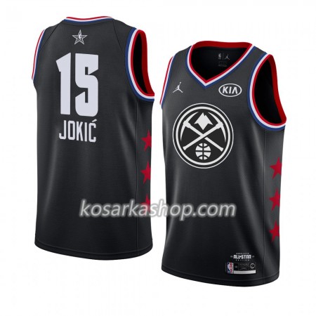 Dres Denver Nuggets Nikola Jokic 15 2019 All-Star Jordan Brand Crna Swingman